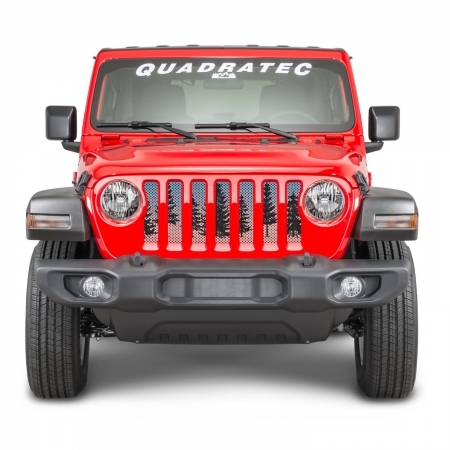 Inserto griglia UnderTheSun per Jeep Wrangler JL, JLU e Gladiator JT diverse grafiche dal 2019 al 2023