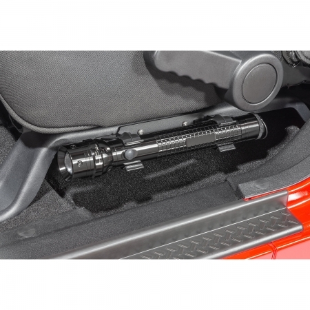 Porta torcia e torcia LED Quadratec per Jeep wrangler JK