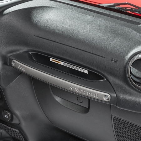 Vaschette porta oggetti console e maniglia passeggero Quadratec per Jeep Wrangler JK - Immagine 15