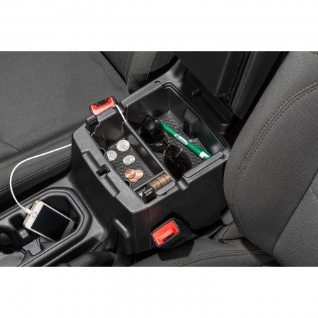 Vaschetta porta oggetti console Quadratec per Jeep Wrangler JL e Gladiator JT