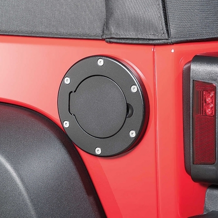 Sportello carburante Quadratec in alluminio per Jeep Wrangler JK