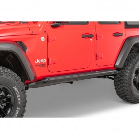 Pedane laterali Quadratec Brute Strength per Jeep Wrangler JLU 4 porte