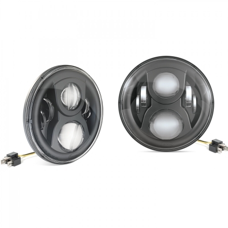 Fari anteriori Quadratec Premium per Jeep CJ 55-86 e Wrangler TJ 97-06 e JK 07-18