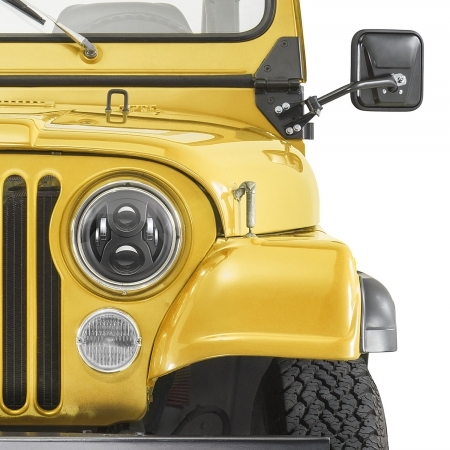Fari anteriori Quadratec Premium per Jeep CJ 55-86 e Wrangler TJ 97-06 e JK 07-18