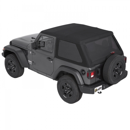 Trektop NX Plus Bestop Black Diamond Jeep Wrangler JL 2 porte dal 2019 in poi