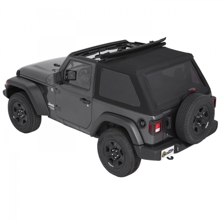 Trektop NX Plus Bestop Black Diamond Jeep Wrangler JL 2 porte dal 2019 in poi