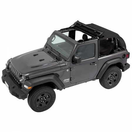 Trektop NX Plus Bestop Black Diamond Jeep Wrangler JL 2 porte dal 2019 in poi