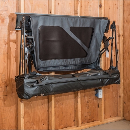 Supporto da muro Quadratec per soft top Jeep Wrangler JKU 4 porte 13-18 - Immagine 3