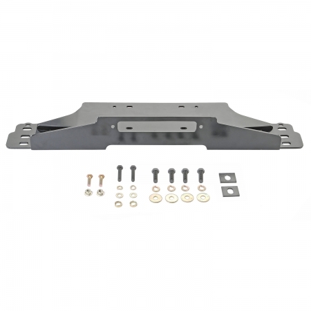 Piastra per verricello rialzata Quadratec per Jeep Wrangler YJ e TJ