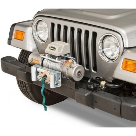 Piastra per verricello Quadratec per Jeep Wrangler YJ e TJ - Immagine 4