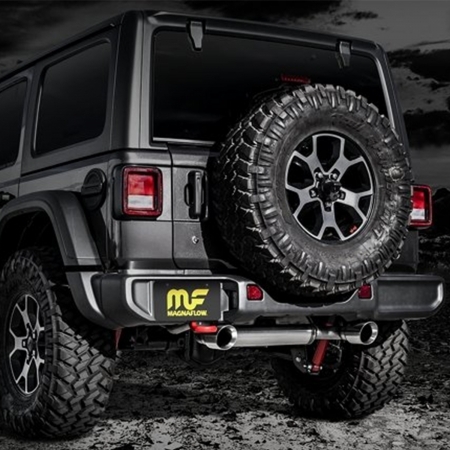 Scarico doppio Magnaflow Street Series per Jeep Wrangler JL 2.0L - Immagine 1