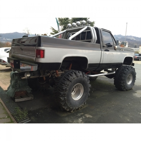 Chevrolet Silverado anno 1978 Big Foot pneumatici Super Swamper 44 - Immagine 4