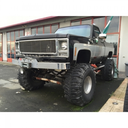 Chevrolet Silverado anno 1978 Big Foot pneumatici Super Swamper 44 - Immagine 5
