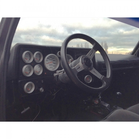 Chevrolet Silverado anno 1978 Big Foot pneumatici Super Swamper 44 - Immagine 1