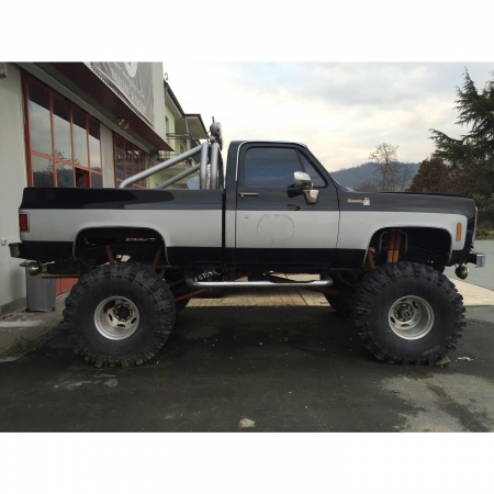 Chevrolet Silverado anno 1978 Big Foot pneumatici Super Swamper 44 - Immagine 3
