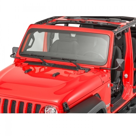 Specchietti retrovisori Rugged Ridge rettangolari per Jeep Wrangler JL e Gladiator JT - Immagine 4
