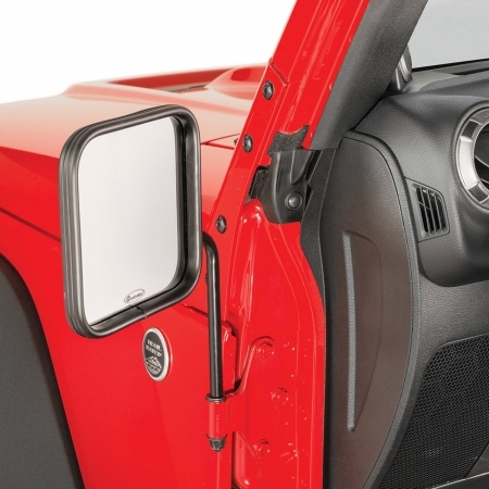 Specchietti retrovisori Quadratec Adventure per Jeep CJ, Wrangler YJ, TJ, JK e JL e Gladiator JT - Immagine 9