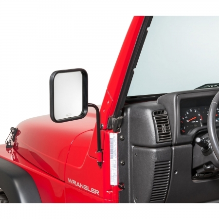 Specchietti retrovisori Quadratec Adventure per Jeep CJ, Wrangler YJ, TJ, JK e JL e Gladiator JT - Immagine 10