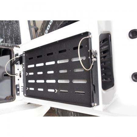 Tavolino richiudibile Tefaflex MP con tagliere per portellone posteriore per Wrangler JK - Immagine 1