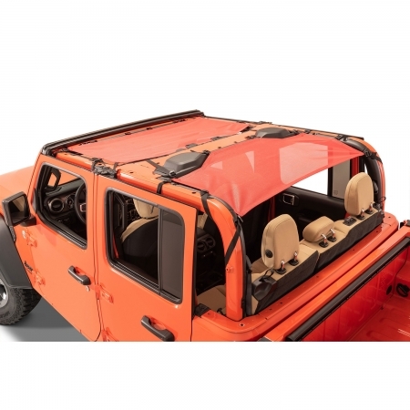 MasterTop ShadeMaker Freedom Mesh Bimini Top Plus per Jeep Gladiator JT - Immagine 4