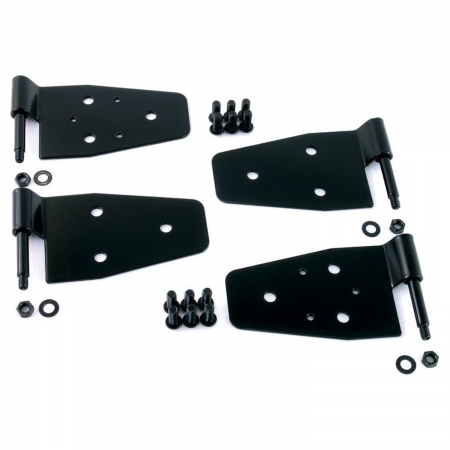 Kit cerniere porte intere Crown per Jeep CJ e Wrangler YJ e TJ