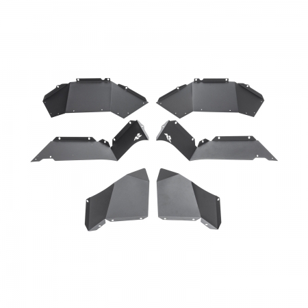 Parafanghi interni Rugged Ridge in alluminio per Jeep Wrangler JL, JLU e Gladiator JT dal 2019 in poi
