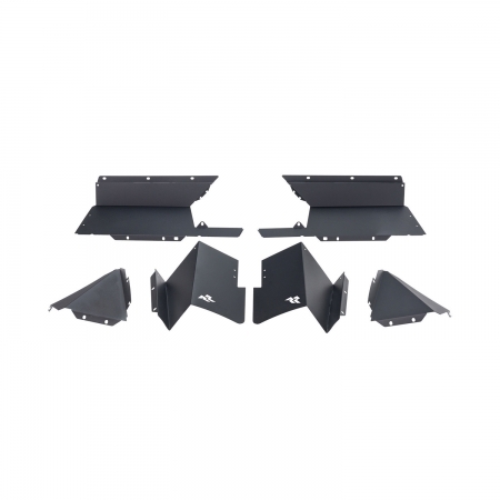 Parafanghi interni Rugged Ridge in alluminio per Jeep Wrangler JL, JLU e Gladiator JT dal 2019 in poi