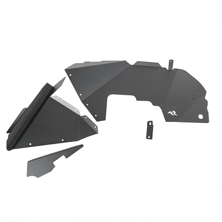 Parafanghi interni Rugged Ridge in alluminio per Jeep Wrangler JL, JLU e Gladiator JT dal 2019 in poi