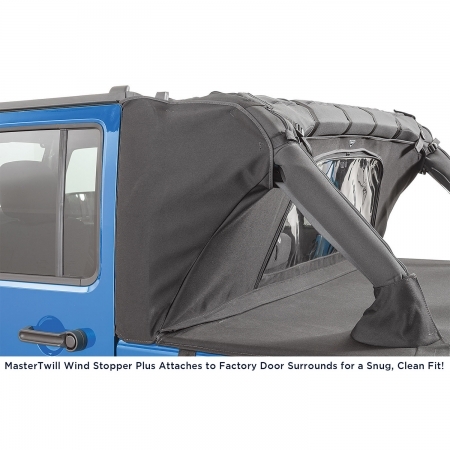 MasterTop Ultimate Combo Estate Top in MasterTwill per Jeep Wrangler JKU 4 porte