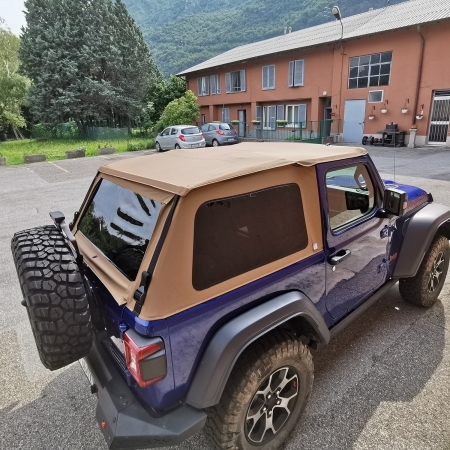 Suntop Ultimate  Top Fastback U2 per Jeep Wrangler JL 2 porte dal 2019 in poi