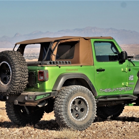 Suntop Ultimate Cargo Top U2 per Jeep Wrangler JL 2 porte dal 2019 in poi