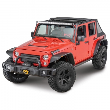 Assetto +2.5" Quadratec con ammortizzatori FOX IFP monotubo Per Jeep Wrangler TJ - Immagine 2