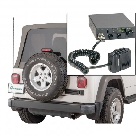 Quadratec Xtreme value kit completo CB per Jeep Wrangler 97-06