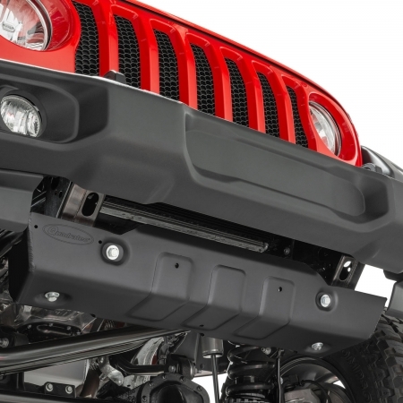 Piastra paratiranteria in alluminio per Jeep Wrangler JL e Gladiator JT
