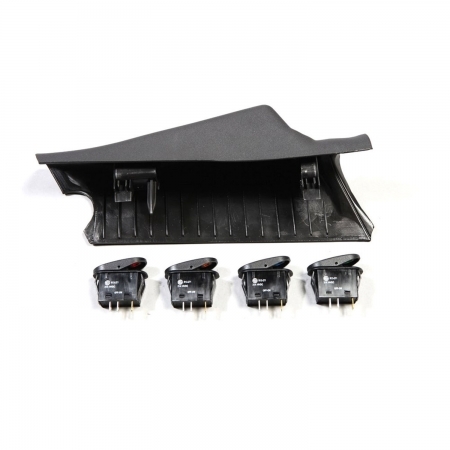 Kit pulsantiera supplementare Rugged Ridge per Jeep Wrangler JK 2011-2018 - Immagine 2