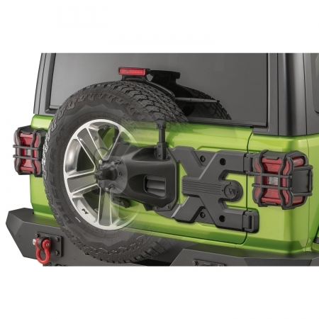 Cerniera rinforzata Spartacus HD Rugged Ridge per Jeep Wrangler JL e JLU dal 2019 in poi 
