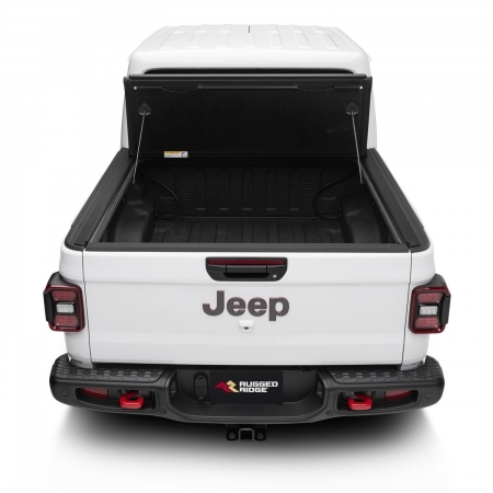 Copri cassone Rugged Ridge Armis pieghevole rigido per Jeep Gladiator JT - Immagine 8