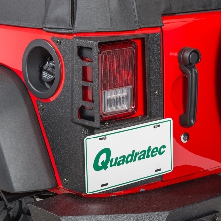 Protezioni angolari posteriori Rugged Ridge per Jeep Wrangler JK 2 porte dal 2007 al 2017