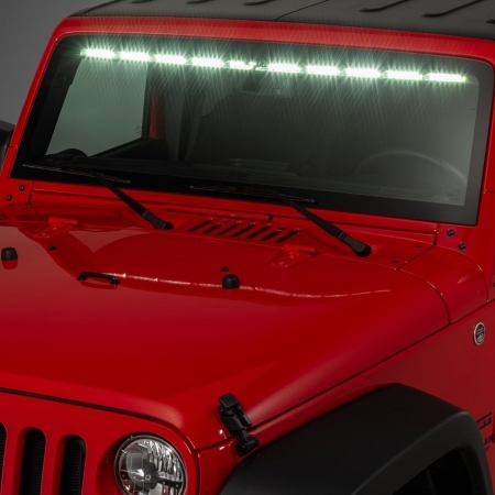 Barra LED Stealth 50 Gen II Quadratec interna per Jeep Wrangler JK