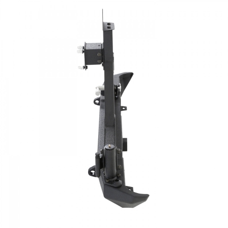 Paraurti posteriore Smittybilt XRC con cancello portaruota per Jeep Wrangler YJ e TJ