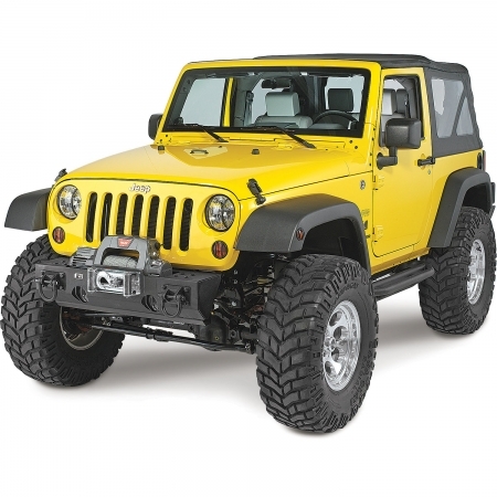 Paraurti anteriore X.H.D. modulare in acciaio per Jeep Wrangler JK