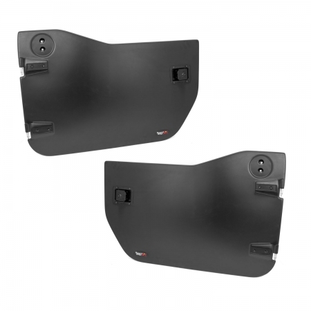 Mezzeporte anteriori in ABS Rugged Ridge per Jeep Wrangler JK