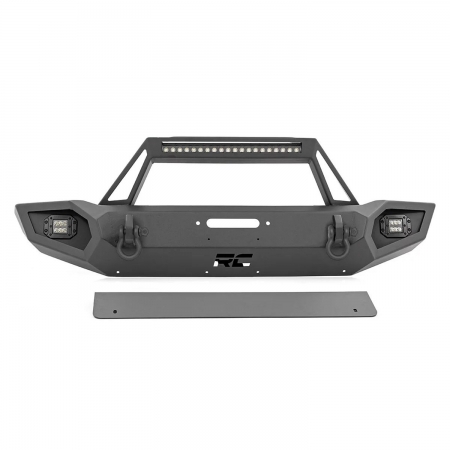 Paraurti anteriore Rough Country Trail Bumper per Jeep Wrangler JK, JL e Gladiator JT dal 2007 in poi
