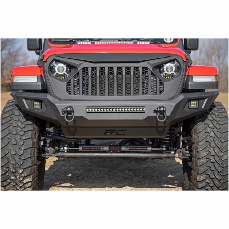 Paraurti anteriore Rough Country per Jeep Wrangler JK, JL e Gladiator JT dal 2007 in poi