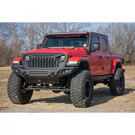 Paraurti anteriore Rough Country per Jeep Wrangler JK, JL e Gladiator JT dal 2007 in poi