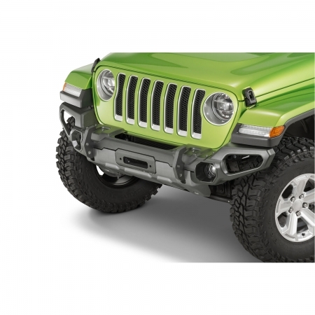Paraurti anteriore Rugged Ridge Venator largo per Jeep Wrangler JL, JLU e Gladiator JT dal 2019 in poi