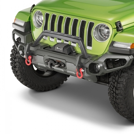 Paraurti anteriore Rugged Ridge Venator largo per Jeep Wrangler JL, JLU e Gladiator JT dal 2019 in poi