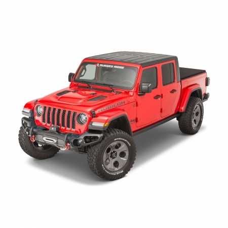 Paraurti anteriore Rugged Ridge Venator largo per Jeep Wrangler JL, JLU e Gladiator JT dal 2019 in poi