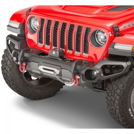 Paraurti anteriore Rugged Ridge Venator largo per Jeep Wrangler JL, JLU e Gladiator JT dal 2019 in poi