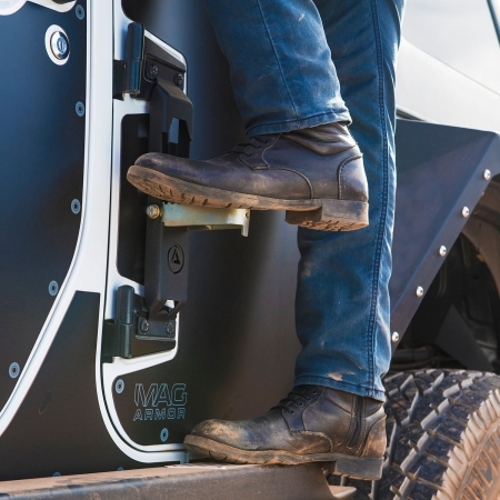 Gradino laterale Smittybilt Atlas per Jeep Wrangler JK e JL e Gladiator JT dal 2007 in poi